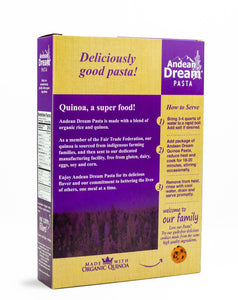 Andean Dream Quinoa Pasta (Orzo) | Allergen-Friendly, Gluten Free, Vegan, Non-GMO, Organic, Kosher | 1 case = 4 boxes